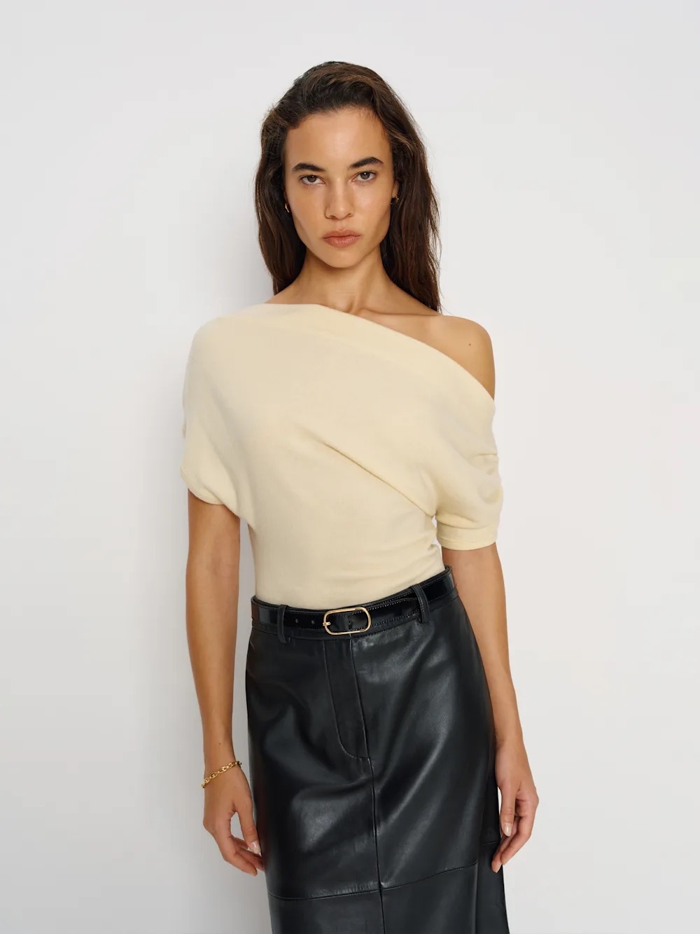 NWT Reformation Iris Knit Top M
